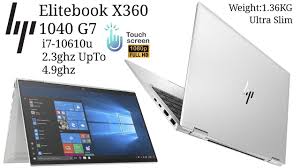 HP ELITEBOOK X360 1040 G7