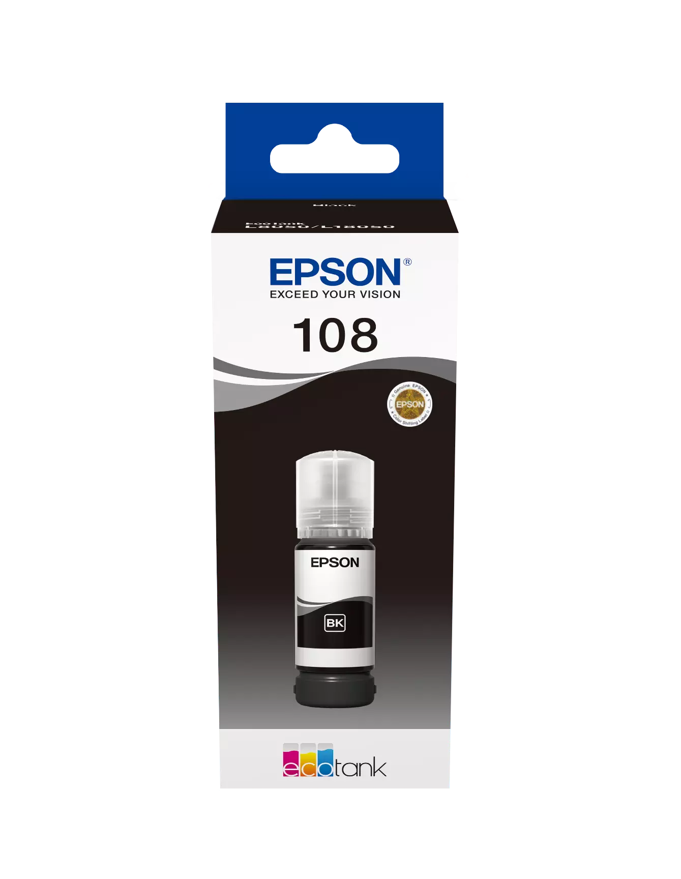 EPSON 108 EcoTank Black ink bottle 70.0 ml Black