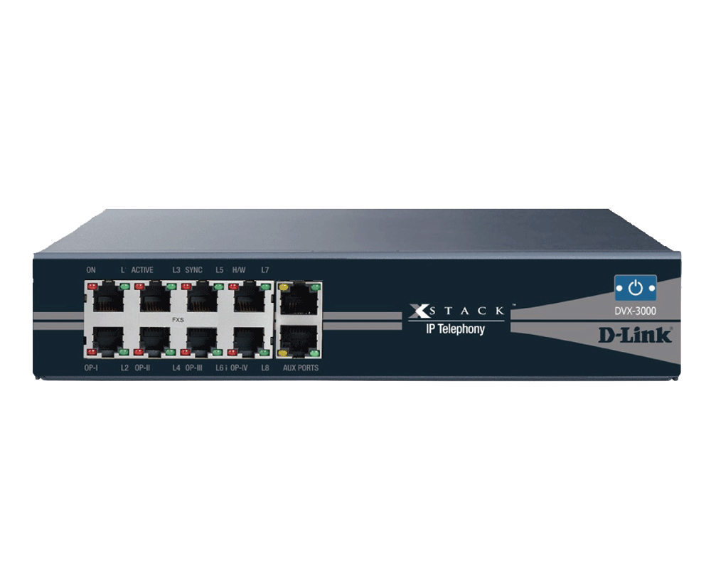 IP PBX Asterisk-based, default license for 50 user support, upgradable upto 500 users with license, (200 concurrent calls) build-in 4 FXO ports