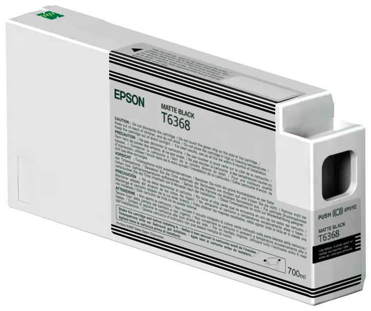 EPSON Singlepack Matte Black T636800 UltraChrome HDR 700 ml