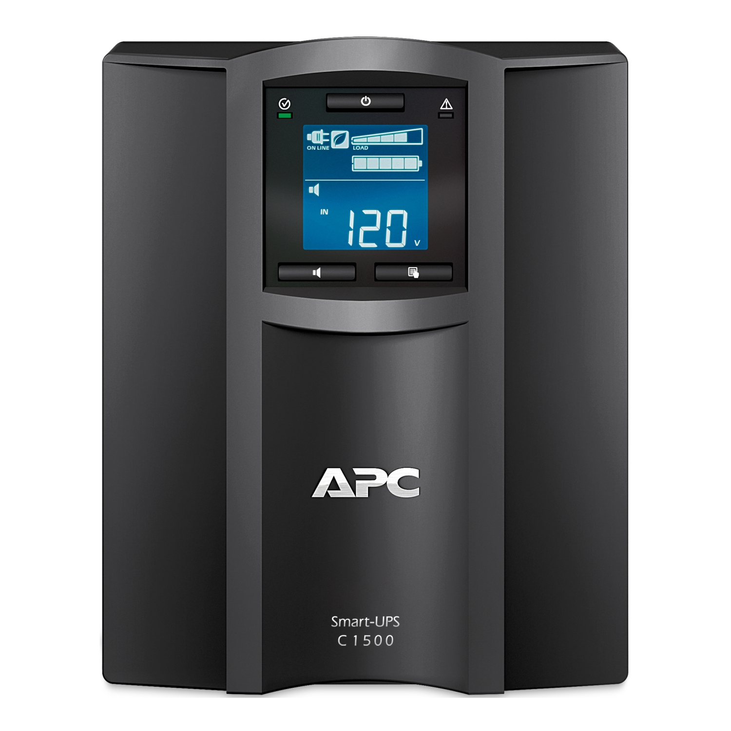 APC Smart-UPS, Line Interactive, 1500VA, Tower, 230V, 8x IEC C13 outlets, SmartConnect Port+SmartSlot, AVR, LCD