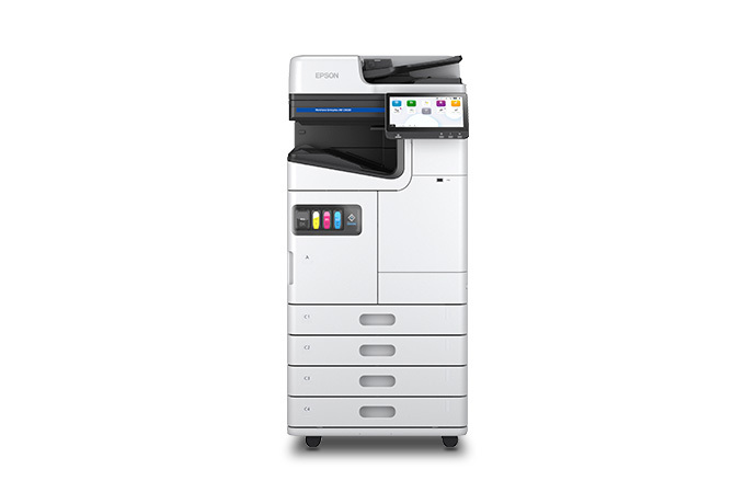 Epson WorkForce Enterprise AM-C5000 Color Multifunction Printer+ Epson Cabinet for AMC Series+ Epson Maintenance Box for AM-C4000/5000/6000