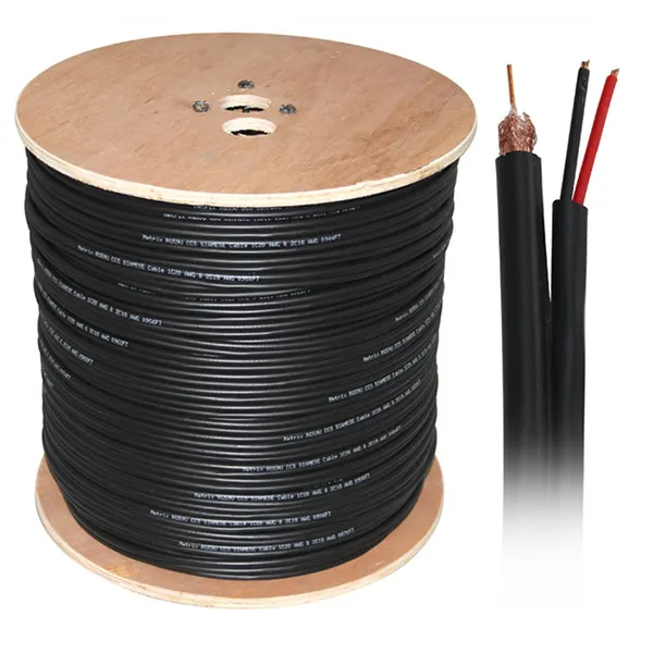 D-LINK DCC-WHI-305 CCTV COAXIAL CABLE with Power,305 METER ROLL
