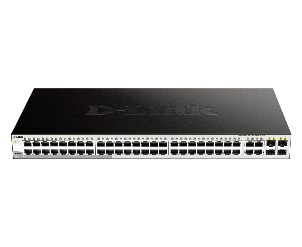 48-Port 10/100/1000Base-Twith 4 Combo 1000BaseT/SFP ports Smart Switch