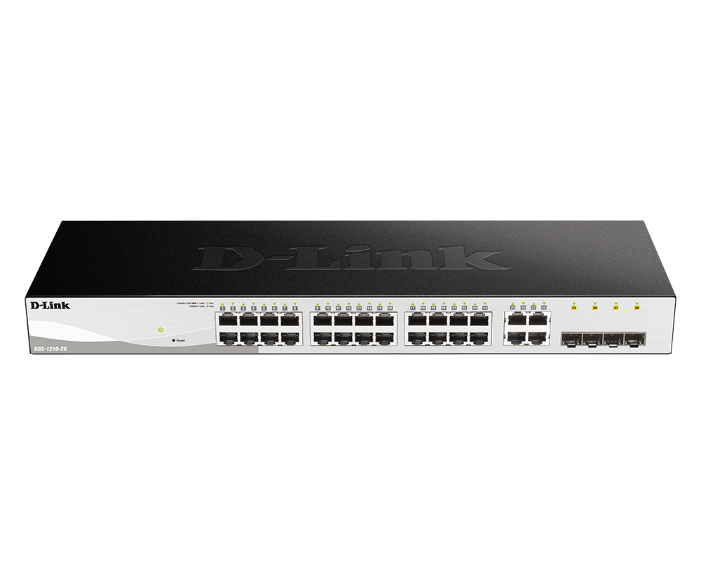 24-Port 10/100/1000Base-Twith 4 Combo 1000BaseT/SFP ports Smart Switch