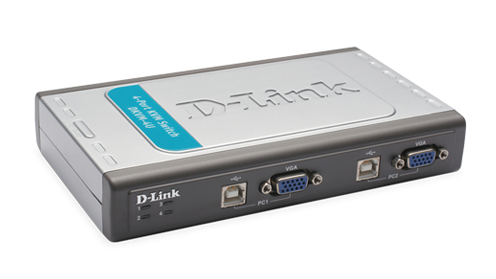 D-LINK 4-Port USB KVM Switch DKVM-4U