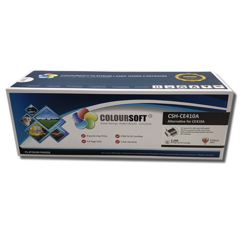 HP 305A Black Toner (CS-CE410A) ColourSoft Compatible