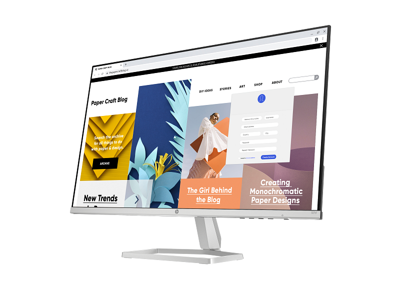 HP Series 5 27 inch FHD Monitor - 527sf (94F44AA)