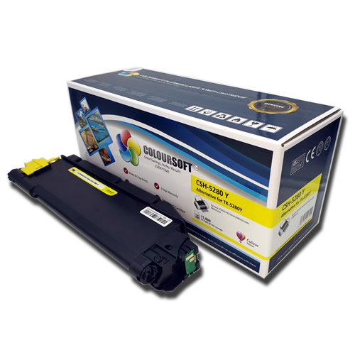 TK 5280Y Toner Cartridge Kyocera Yellow by ColourSoft 1T02TWANL0