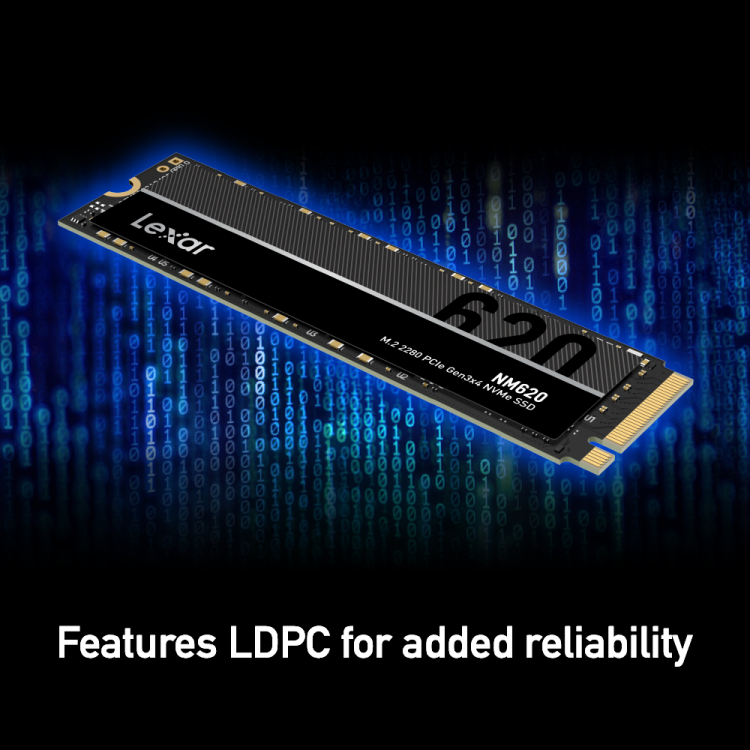 Lexar® NM620 M.2 2280 NVMe SSD