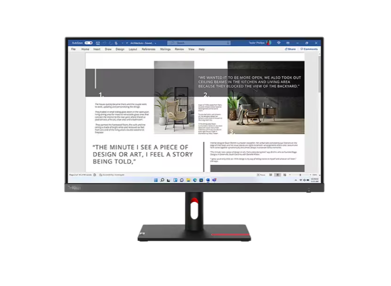 LENOVO ThinkVision S27i-30 27" FHD Monitor