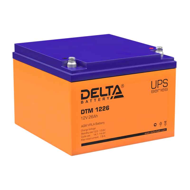 Delta 12V 26AH Battery