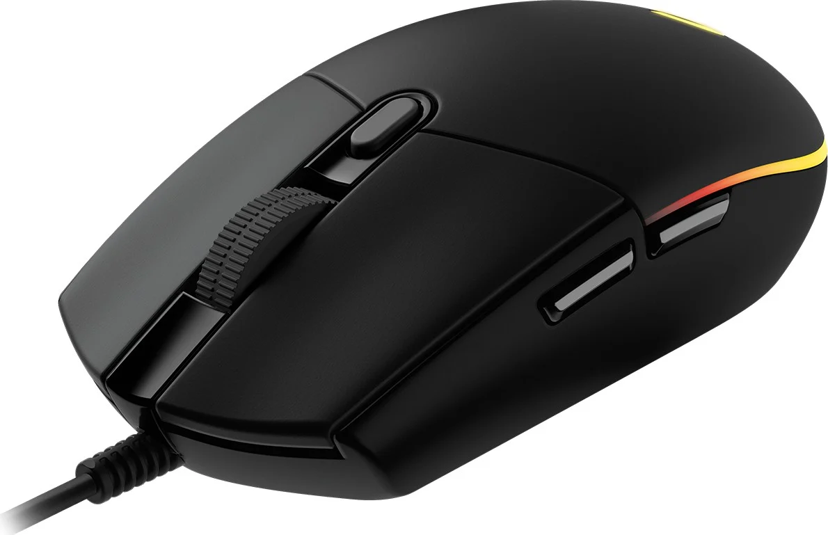 Logitech G102 LIGHTSYNC RGB 6 Button USB Gaming Mouse - Black - 910-005823