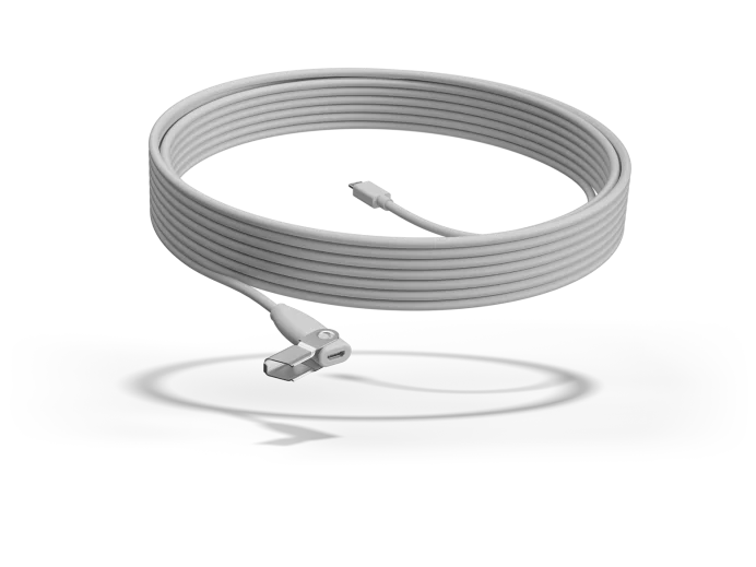 Logitech Rally Mic Pod Extension Cable - Off-White - 10M - WW