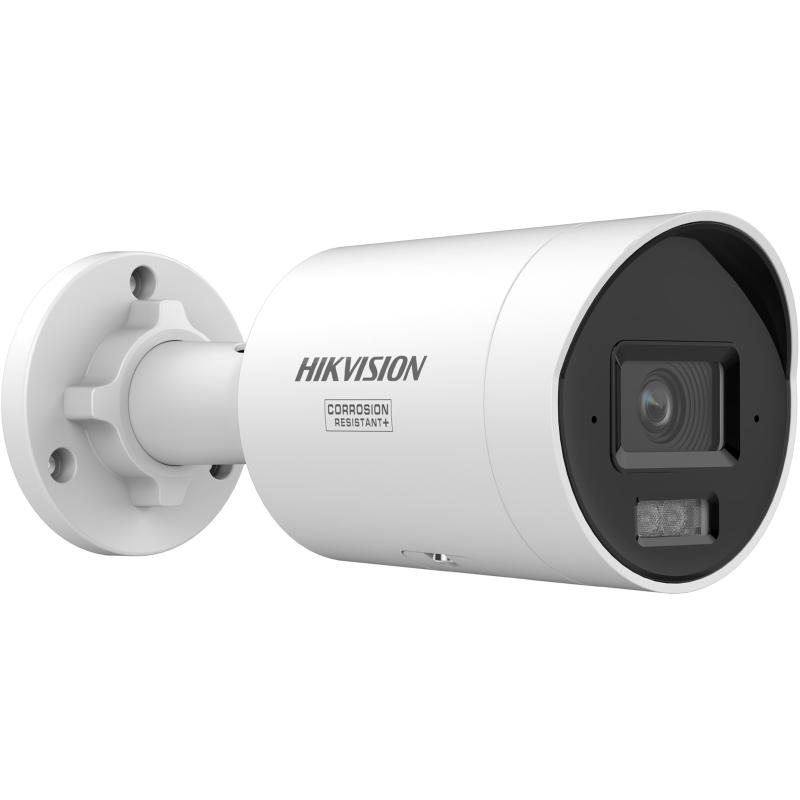 HIKVISION 8 MP Smart Hybrid Light with ColorVu Fixed Mini Bullet Network Camera
