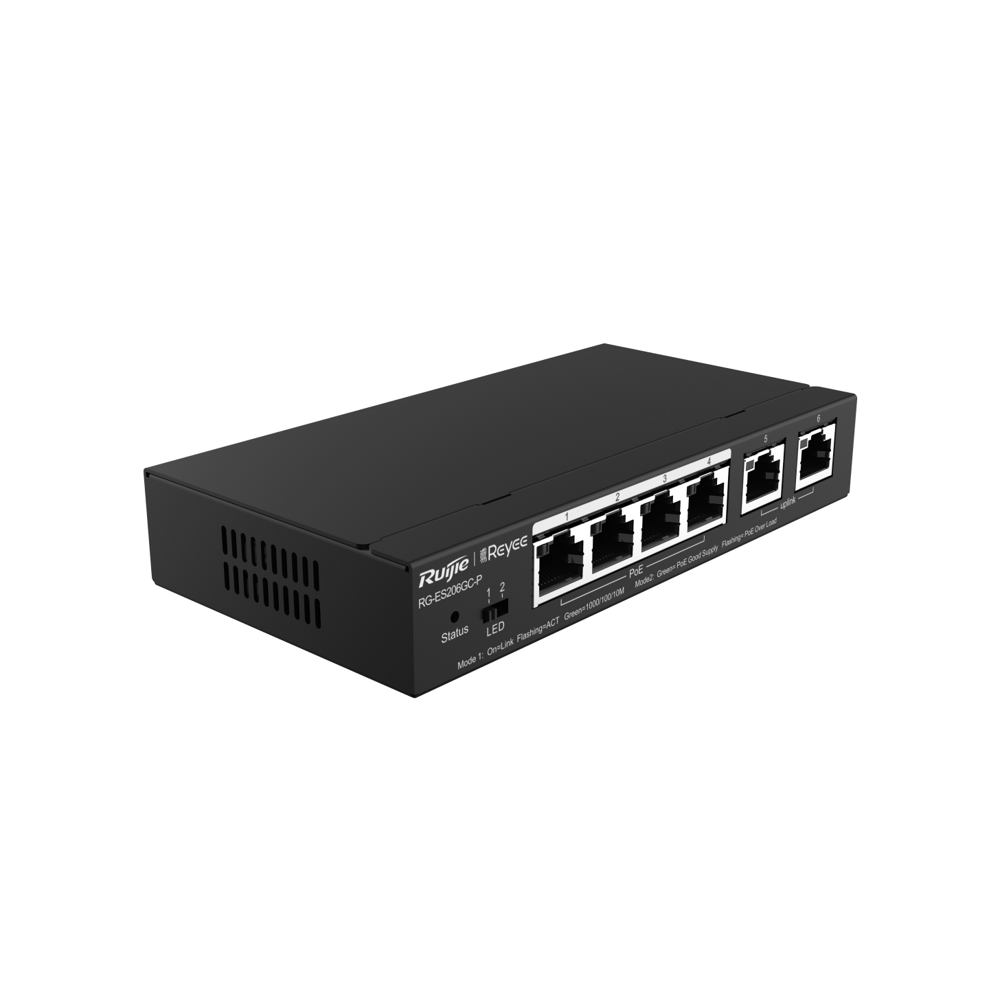Ruijie Reyee RG-ES206GS-P 6-Port Gigabit Smart Cloud Managed PoE Switch