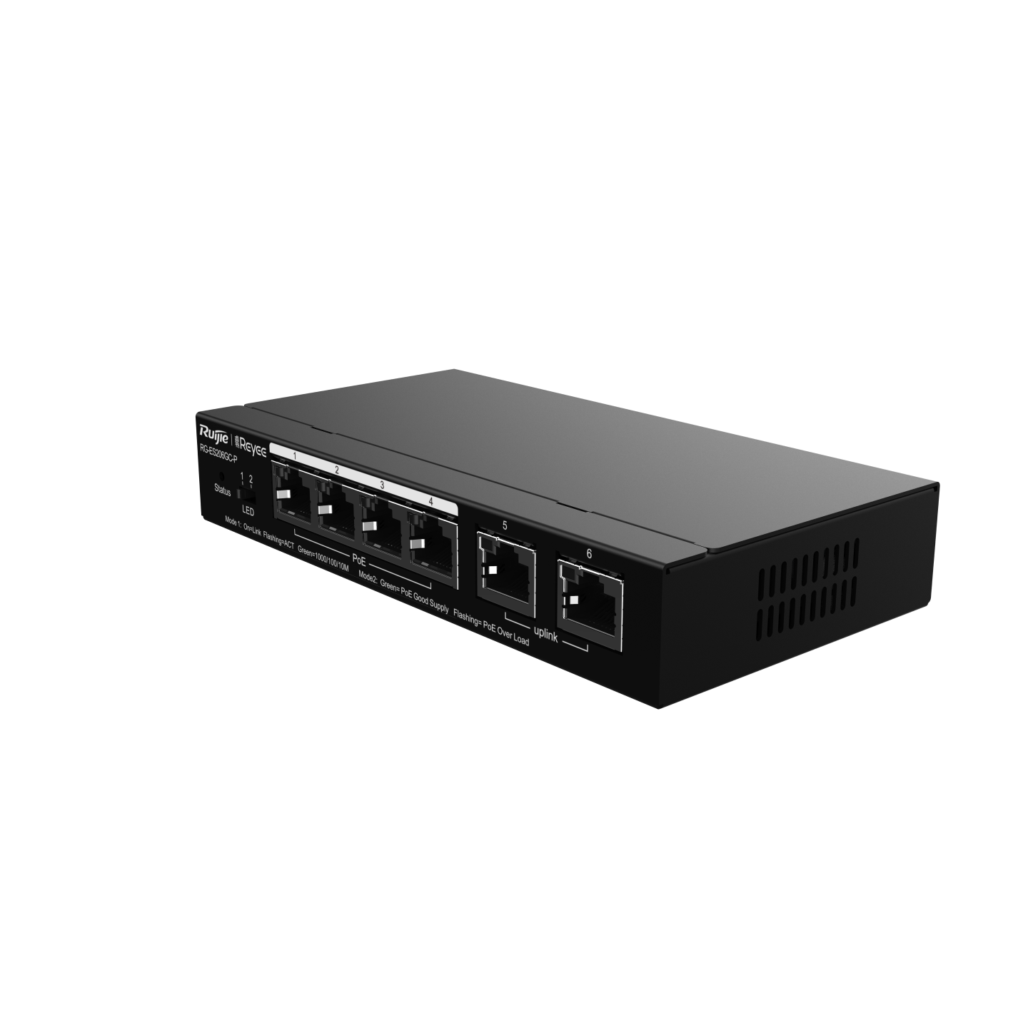 Ruijie Reyee RG-ES206GS-P 6-Port Gigabit Smart Cloud Managed PoE Switch