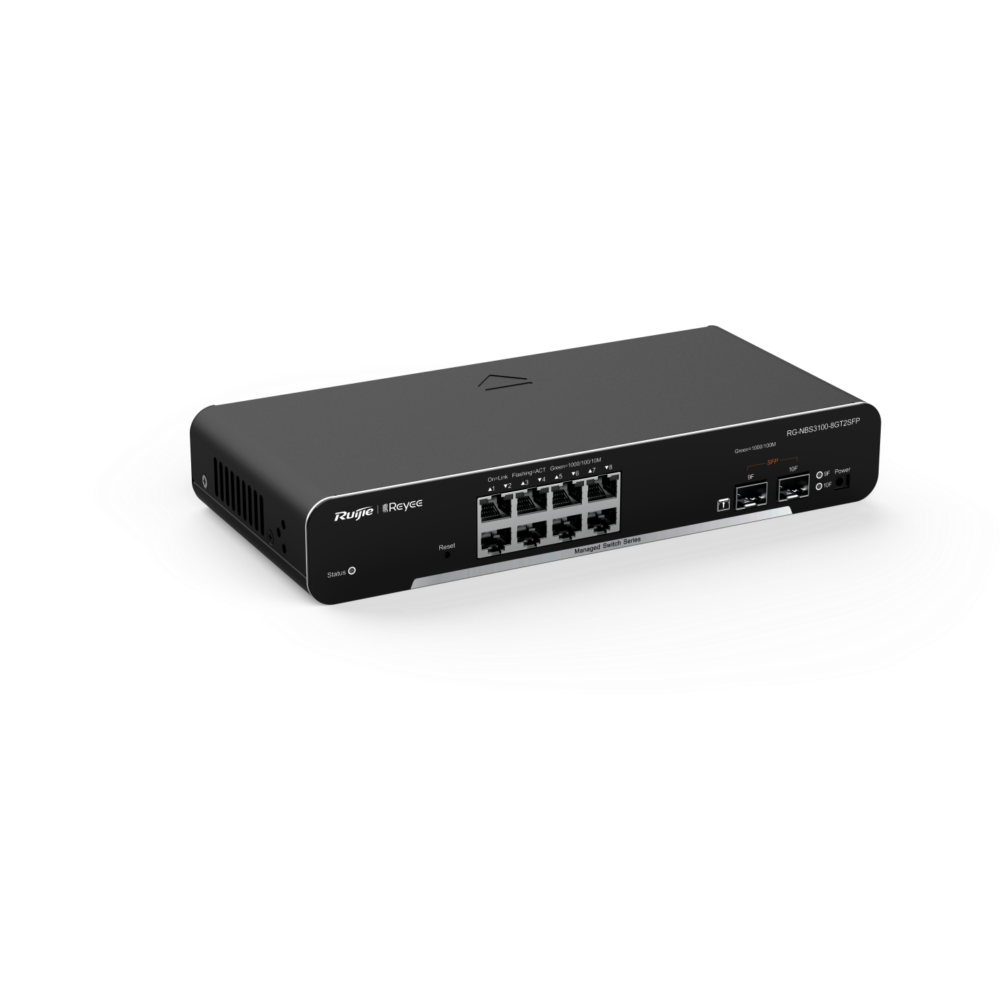Ruijie Reyee RG-NBS3100-8GT2SFP-P 10-Port Gigabit Layer 2 Cloud Managed PoE Switch