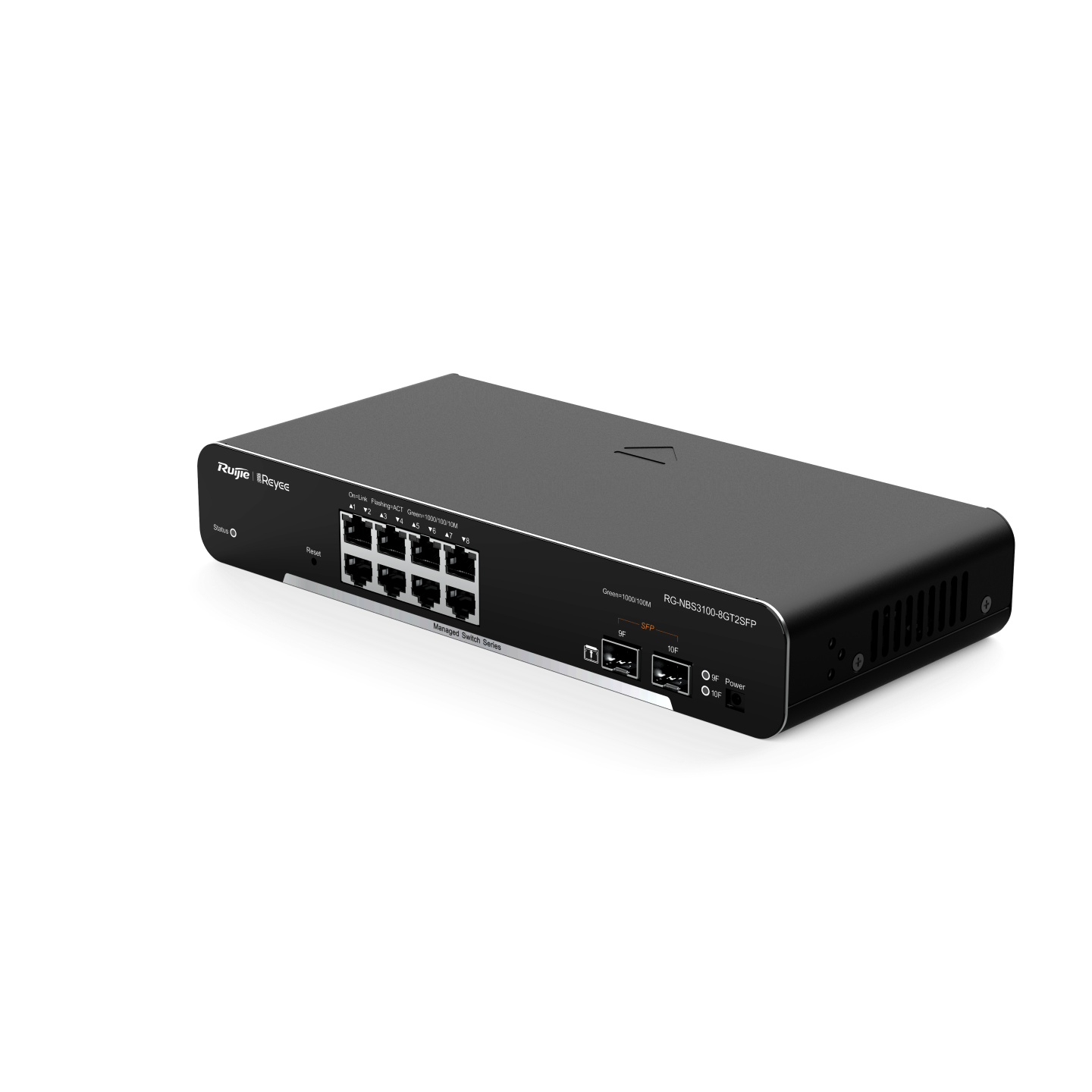 Ruijie Reyee RG-NBS3100-8GT2SFP-P 10-Port Gigabit Layer 2 Cloud Managed PoE Switch