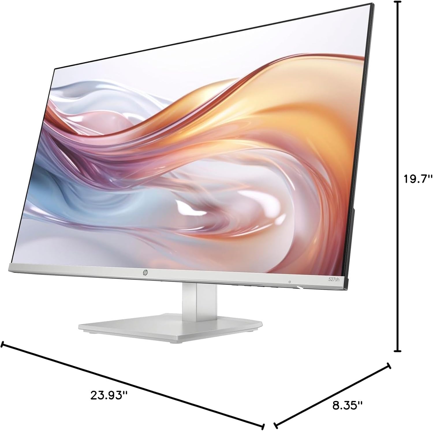 HP Series 5 27 inch FHD Height Adjust Monitor - 527sh (94C50AA)