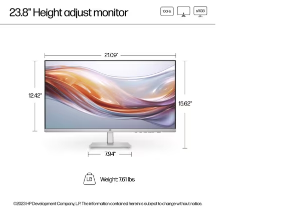 The HP S5 524sh FHD HA Monitor