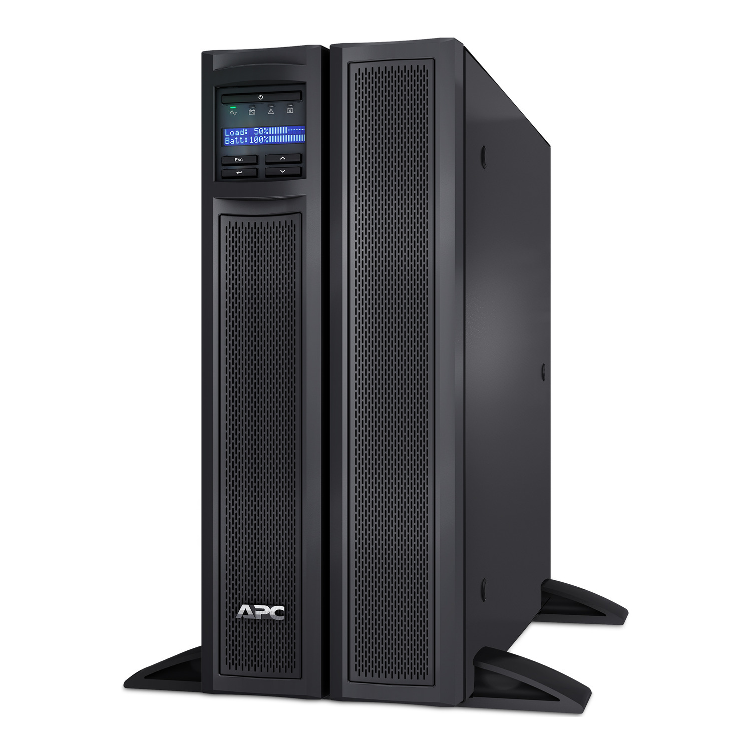 APC Smart-UPS X, Line Interactive, 3kVA, Rack/tower convertible 4U, 208V-230V, 8x C13+2x C19 IEC, Network card, Extended runtime