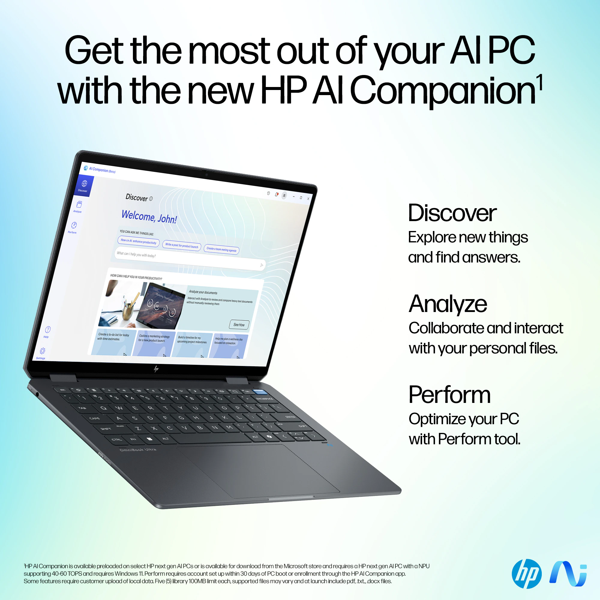 HP OmniBook Ultra Flip 14-inch 2-in-1 - Intel Core Ultra 7