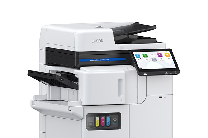 Epson WorkForce Enterprise AM-C5000 Color Multifunction Printer+ Epson Cabinet for AMC Series+ Epson Maintenance Box for AM-C4000/5000/6000