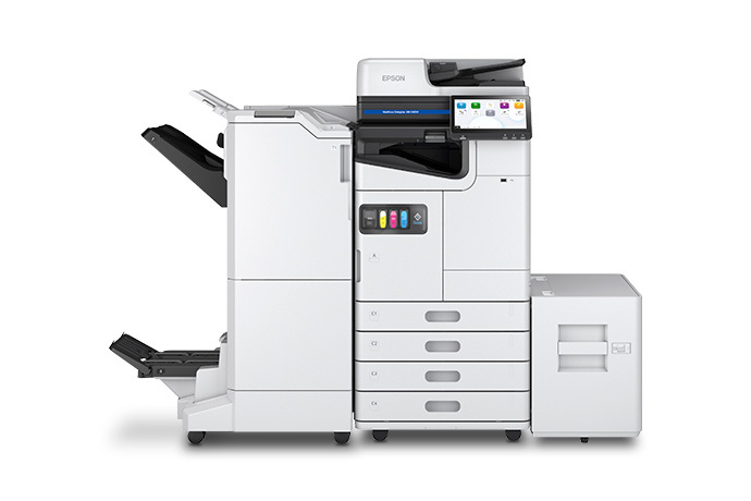 Epson WorkForce Enterprise AM-C5000 Color Multifunction Printer+ Epson Cabinet for AMC Series+ Epson Maintenance Box for AM-C4000/5000/6000