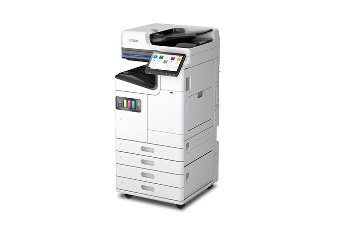 Epson WorkForce Enterprise AM-C5000 Color Multifunction Printer+ Epson Cabinet for AMC Series+ Epson Maintenance Box for AM-C4000/5000/6000