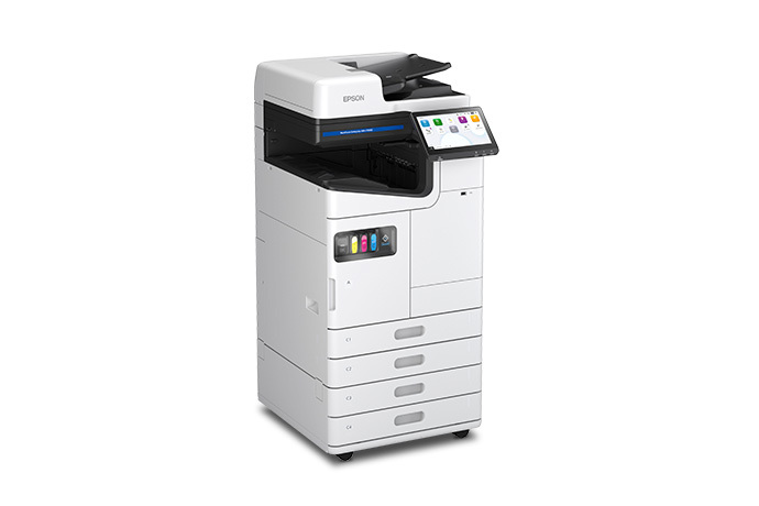 Epson WorkForce Enterprise AM-C5000 Color Multifunction Printer+ Epson Cabinet for AMC Series+ Epson Maintenance Box for AM-C4000/5000/6000