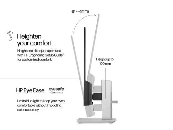 The HP S5 524sh FHD HA Monitor