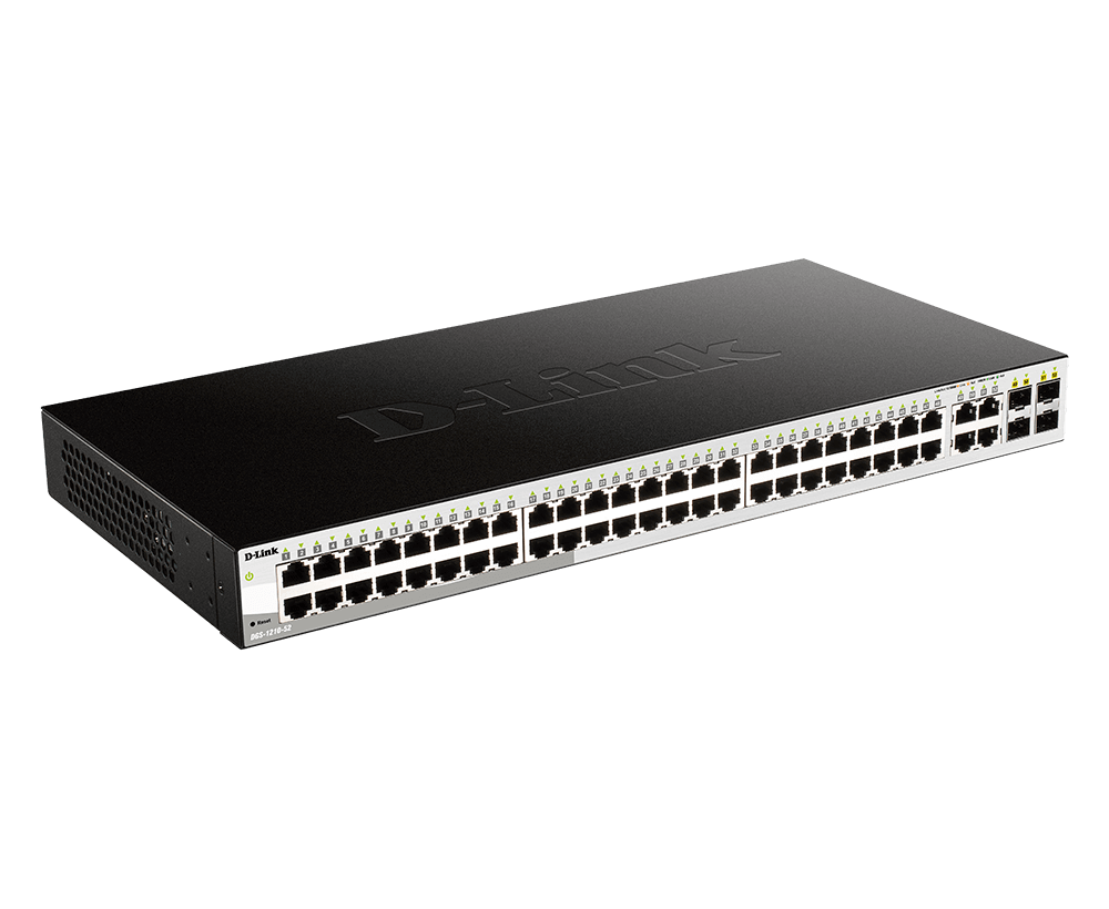 48-Port 10/100/1000Base-Twith 4 Combo 1000BaseT/SFP ports Smart Switch
