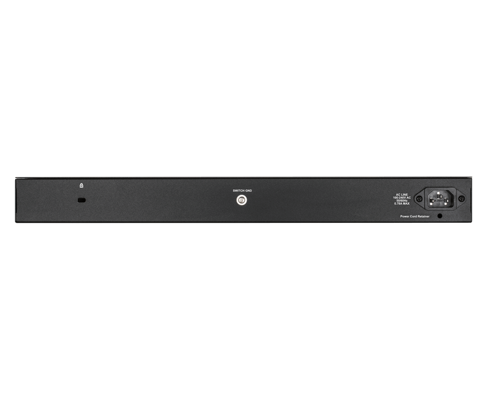 48-port 10/100/1000Base-T + 4 Combo 1000BaseT/SFP ports Unmanaged Green Desktop Gigabit Switch