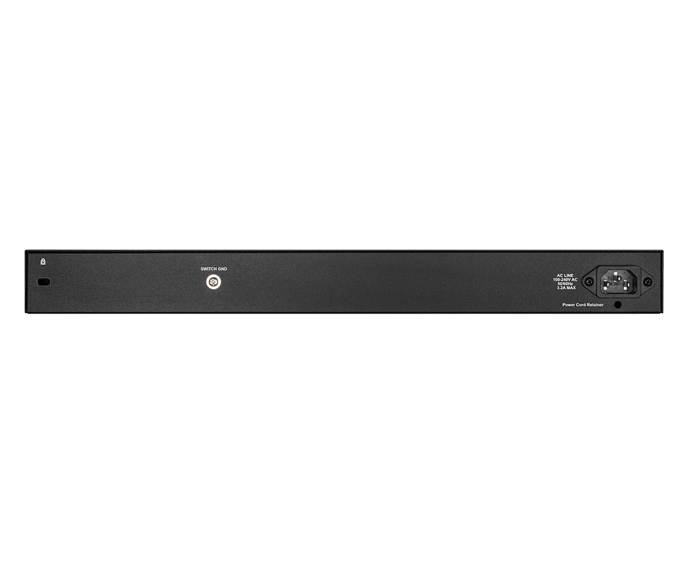 24-Port 10/100/1000BaseT PoE + 4 Combo 1000BaseT/SFP ports Web Smart Switch, 193W PoE budget
