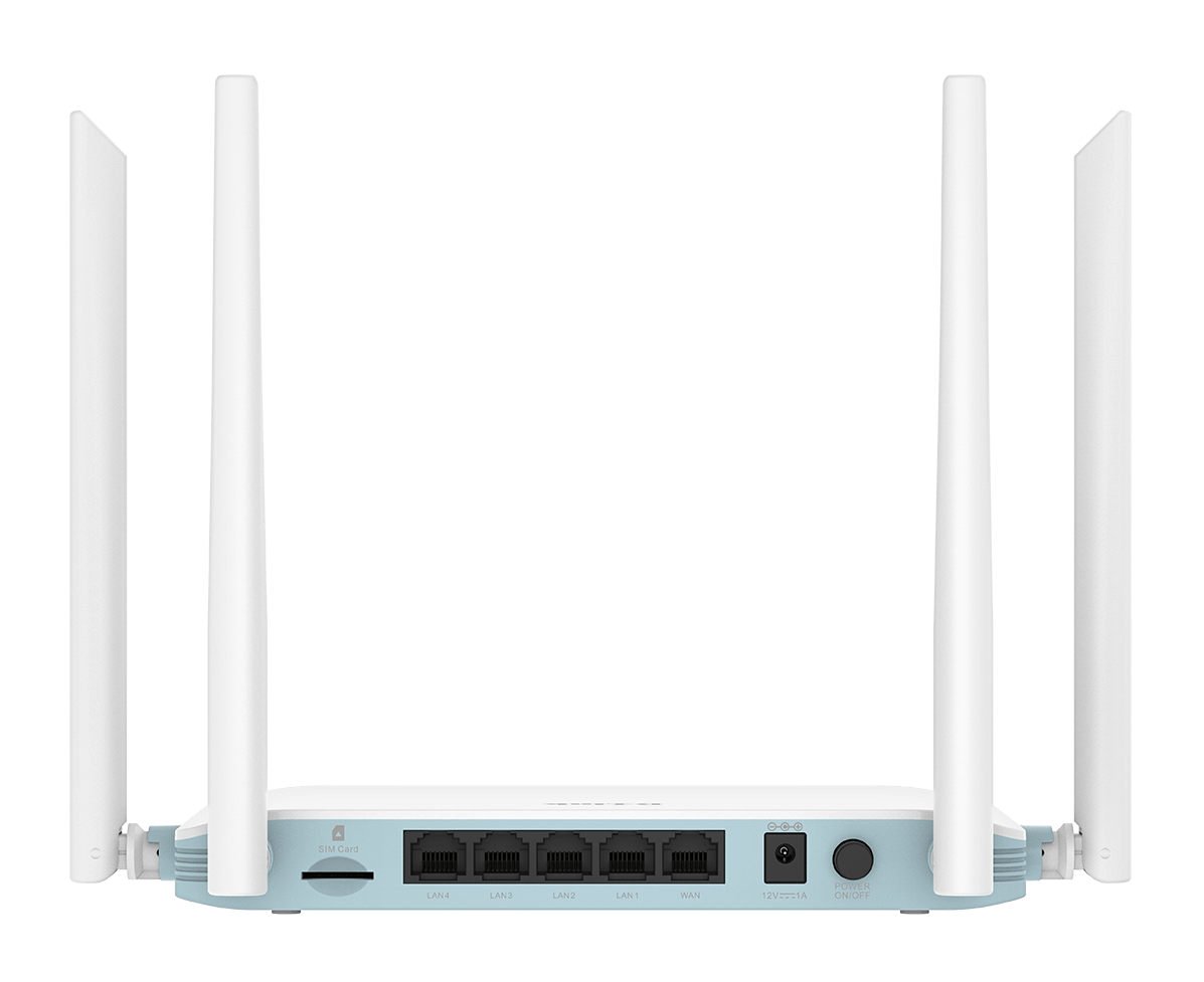 LTE 4G/HSPA Wireless N300 smart AI router with LTE Band