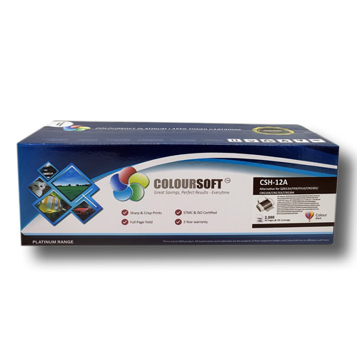 12A Toner – HP (CS-Q2612A) ColourSoft Compatible