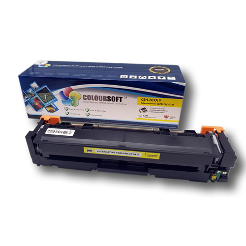 HP 207A Yellow (W2212A) Toner Cartridge ColourSoft Compatible