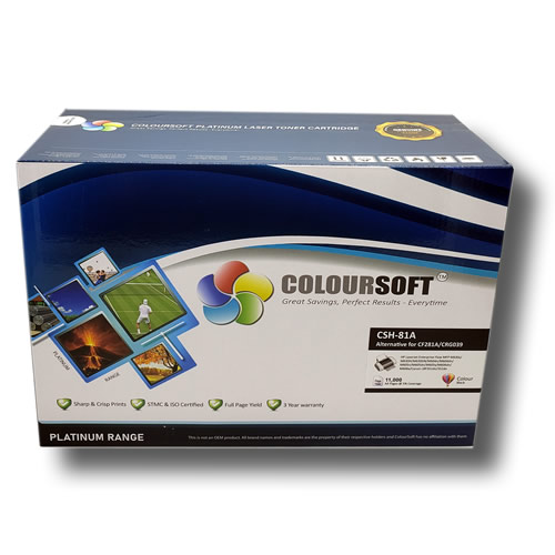 HP 81A Toner Cartridge (CF281A) ColourSoft Compatible
