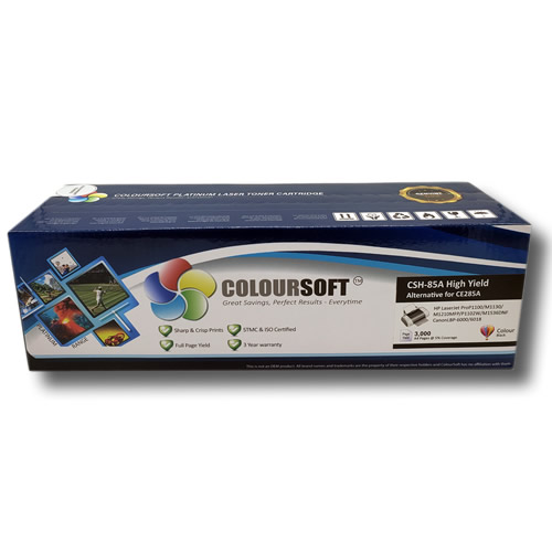 HP 85A Toner High Yield (CS-CE285A) ColourSoft Compatible