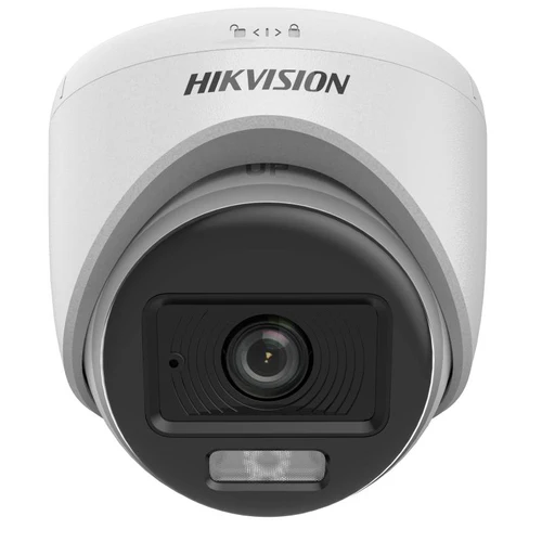 Hikvision DS-2CE70KF0T-LPFS 3K ColorVu Smart Hybrid Light Indoor Fixed Turret Camera - 2.8MM