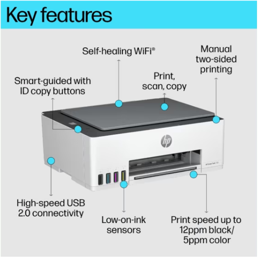 HP Smart Tank 580 All-in-One Printer