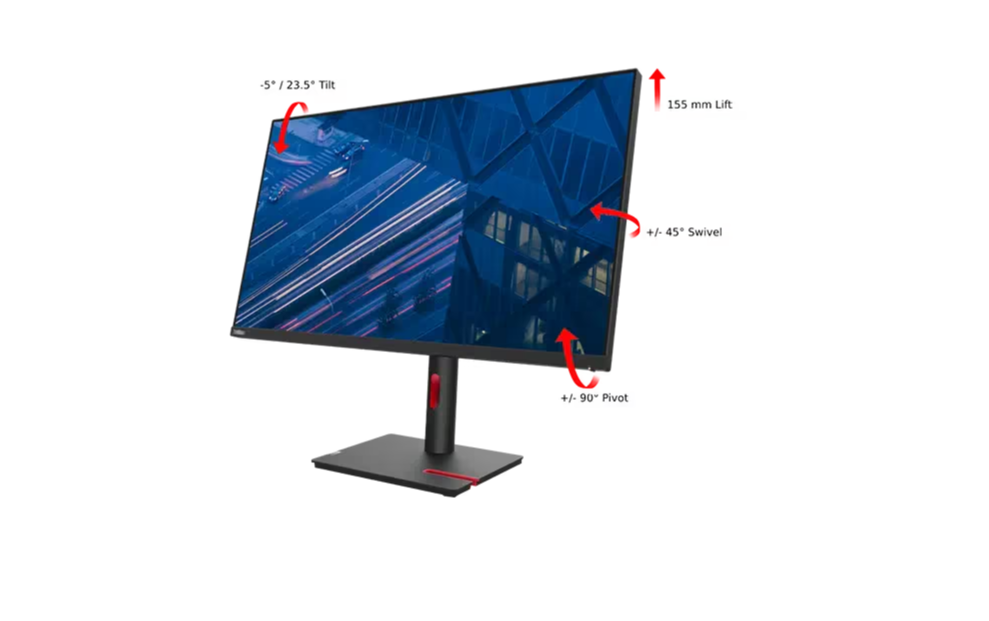 LENOVO ThinkVision T32h-30 31.5" QHD USB-C Docking Monitor