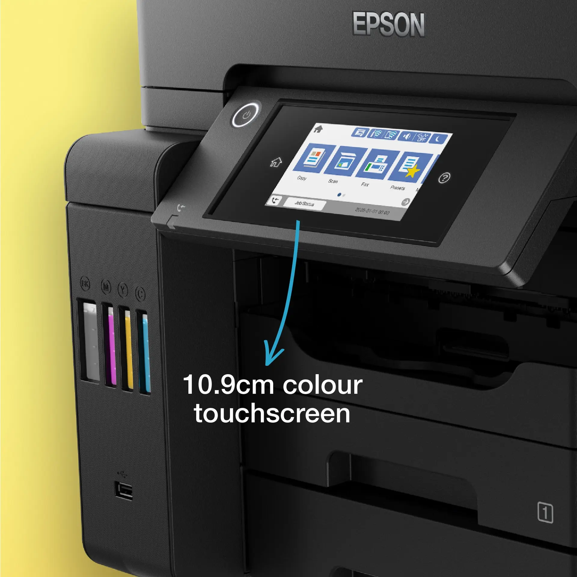 Epson EcoTank L6570 A4 Wi-Fi Duplex Multifunction ADF InkTank Office Printer
