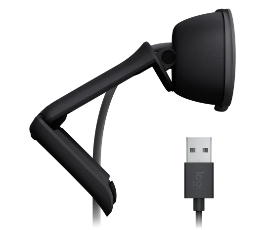 Logitech Brio 100 Full HD Webcam - Graphite - USB-C