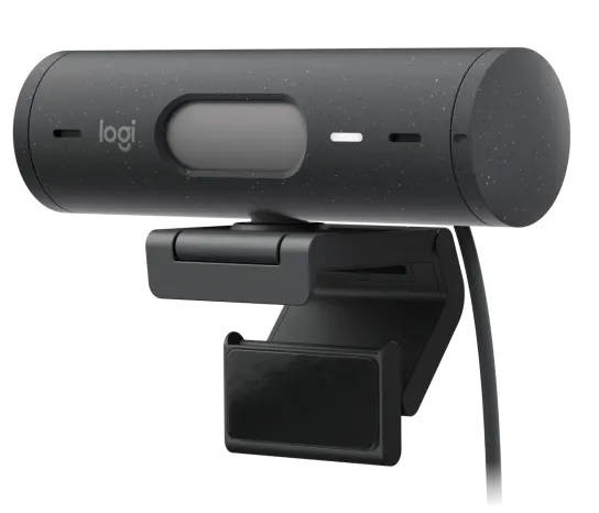 Logitech Brio 500 1080p HDR Webcam with Show Mode - Graphite
