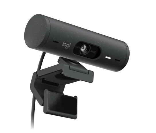 Logitech Brio 500 1080p HDR Webcam with Show Mode - Graphite