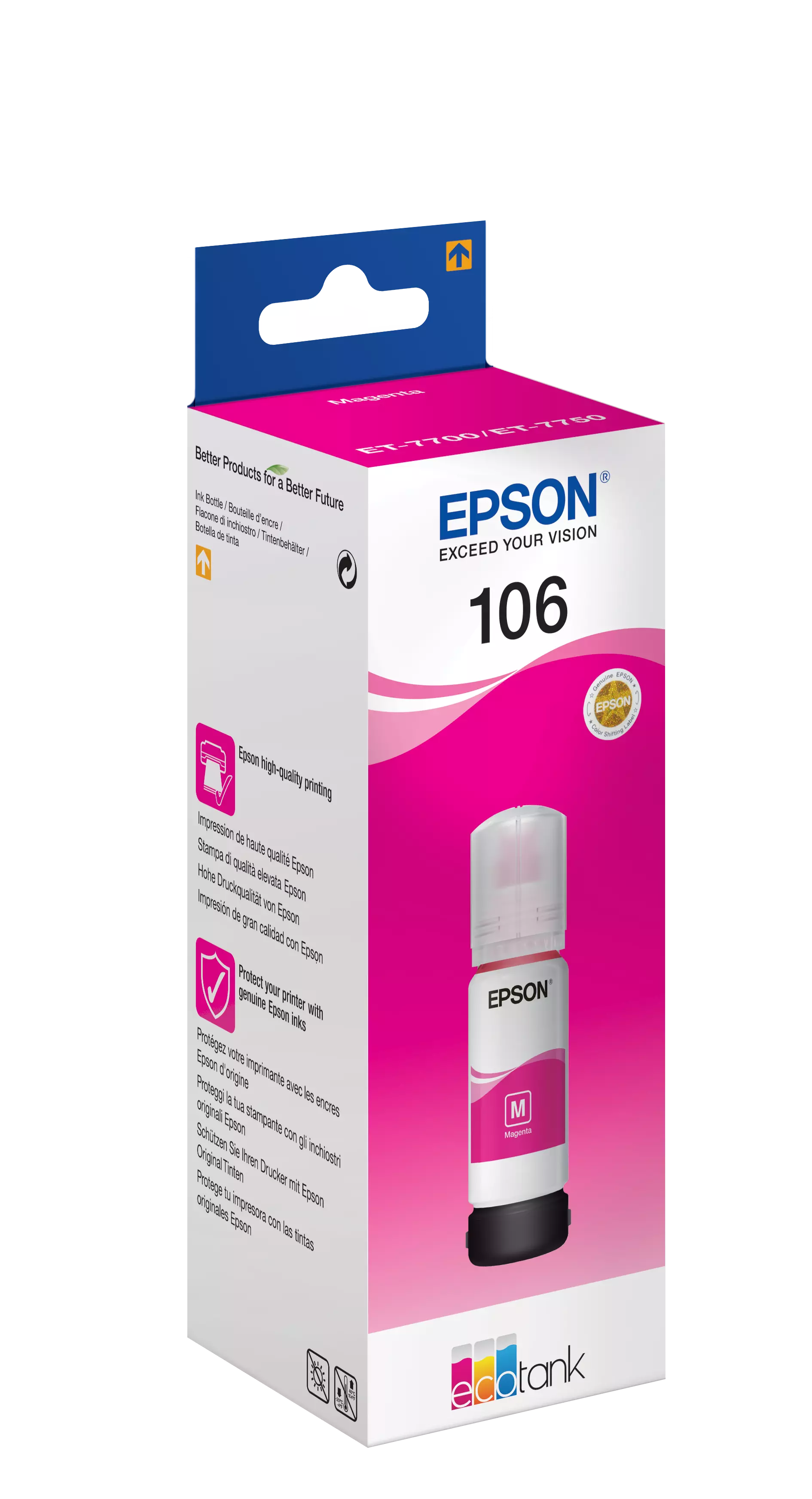 106 EcoTank Magenta ink bottle (70 ml)