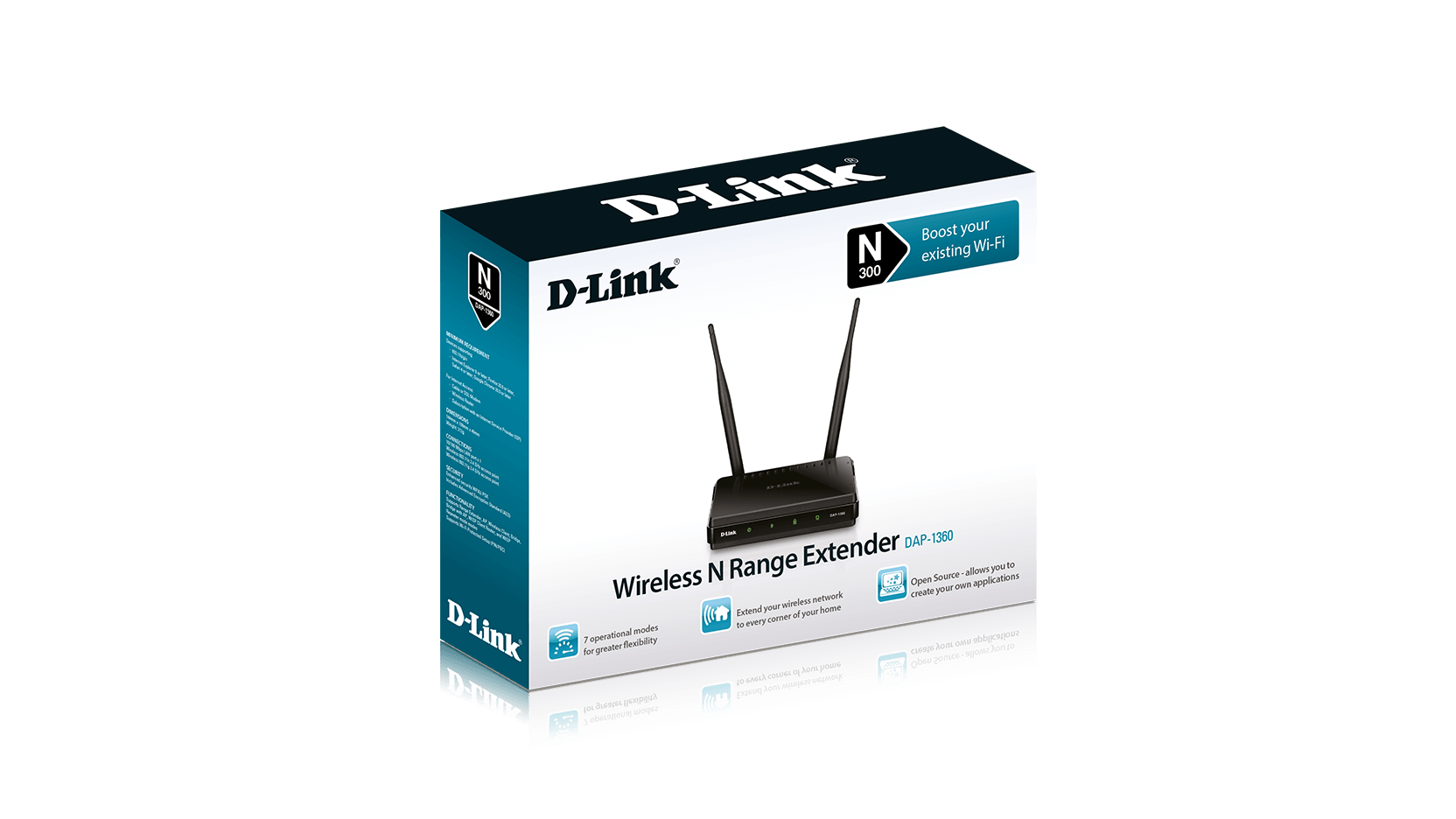 D-LINK Wireless 300Mbps 11n Access Point with 1 RJ-45 port , 5dBi antenna