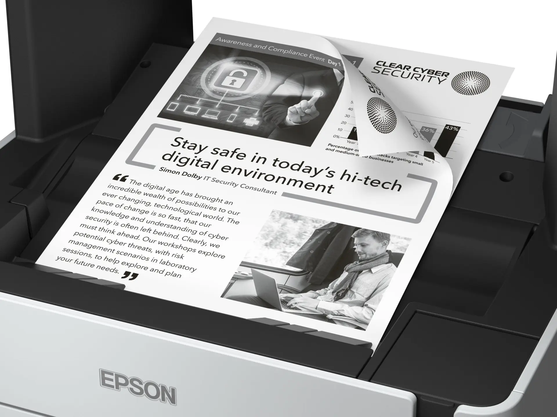 Epson EcoTank Monochrome M2140 All-in-One InkTank Printer